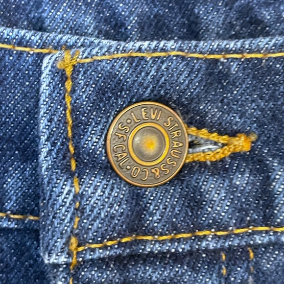 🔥Rare🔥 LEVI’S Orange Tab 619 Straight Leg High Rise Dark Wash Jeans 🇨🇦 - Picture 11 of 16